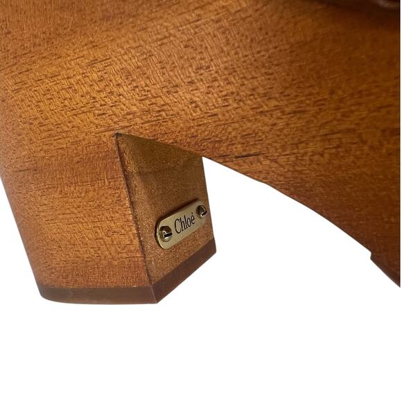 Chloe Jeanette Studded Platform Clogs - Picture 12 of 16